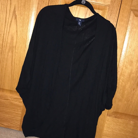 short sleeve cocoon cardigan